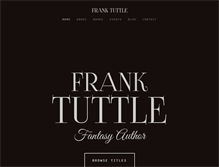 Tablet Screenshot of franktuttle.com